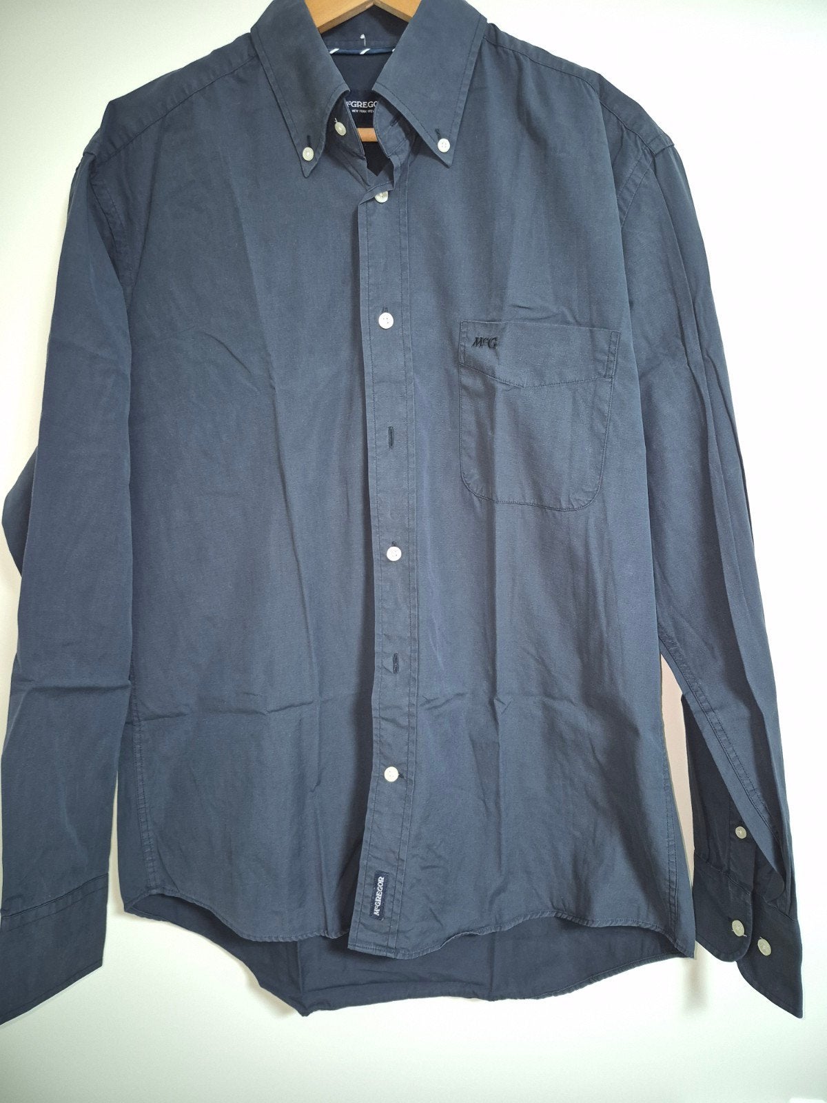 Mc Gregor blouse, overhemd. M.Nieuw. Donkerblauw, Ophalen of Verzenden, Nieuw, Blauw
