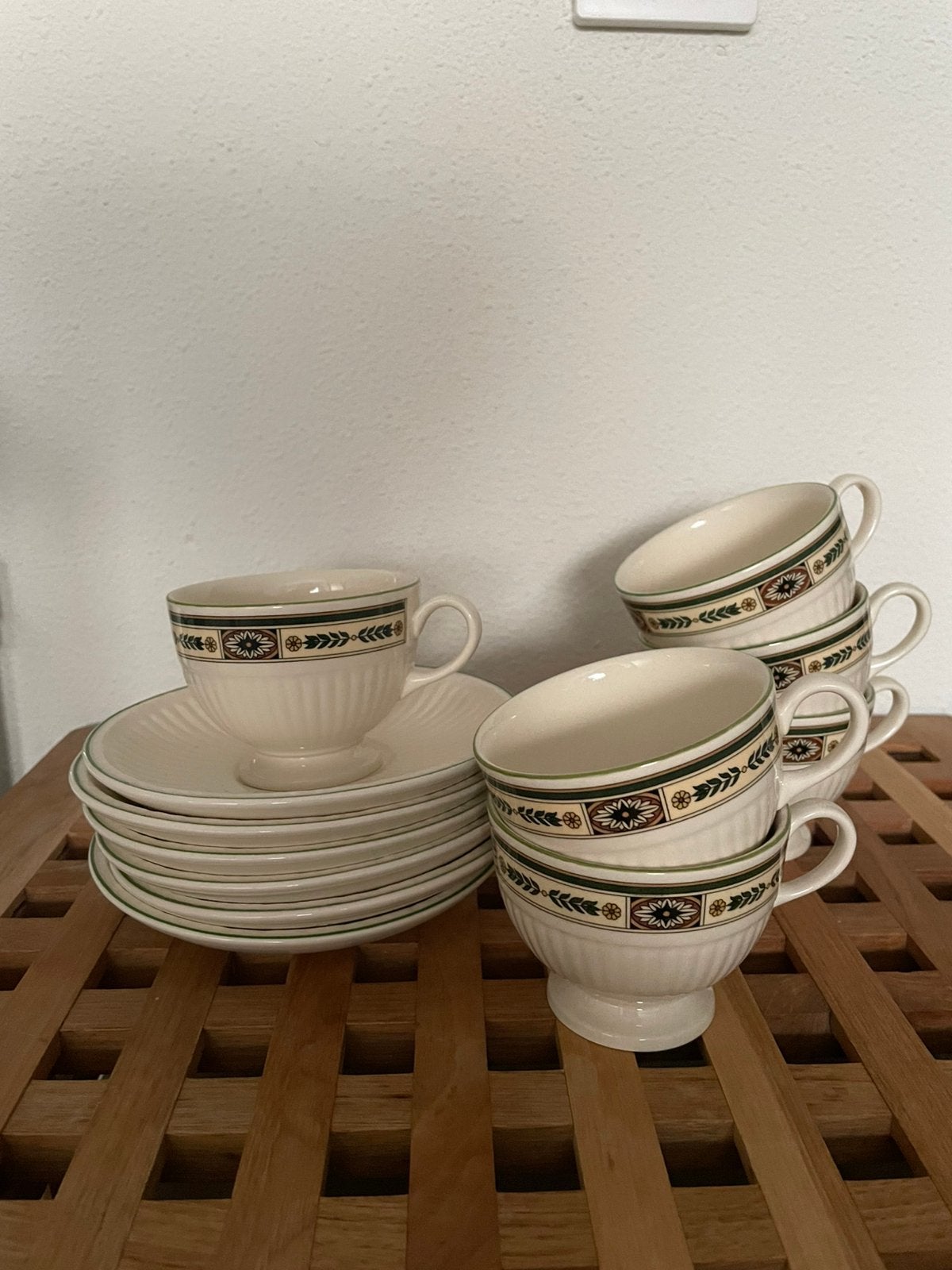 Wedgewood theekop en -schotel, Antiek en Kunst, Ophalen