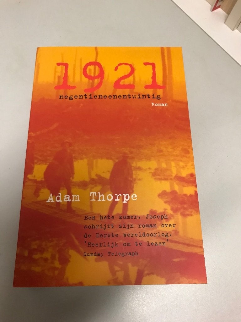 1921 ~  Adam Thorpe ~ over WOI, Gelezen, Ophalen of Verzenden, Voor 1940, Overige onderwerpen