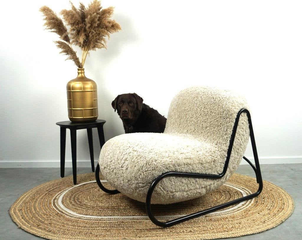 Norr11 Boho Chair, Design Fauteuils, Lounge Stoelen, Huis en Inrichting, Gebruikt, -, Minder dan 75 cm, -