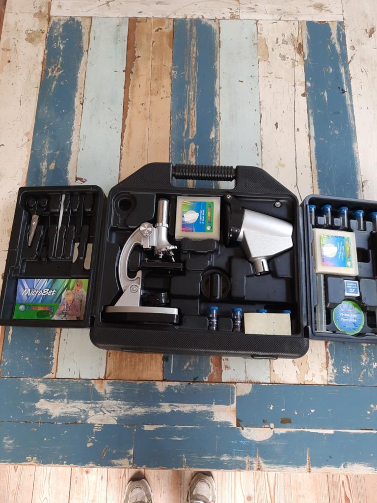 Junior microscoop set, Ophalen of Verzenden, Zo goed als nieuw