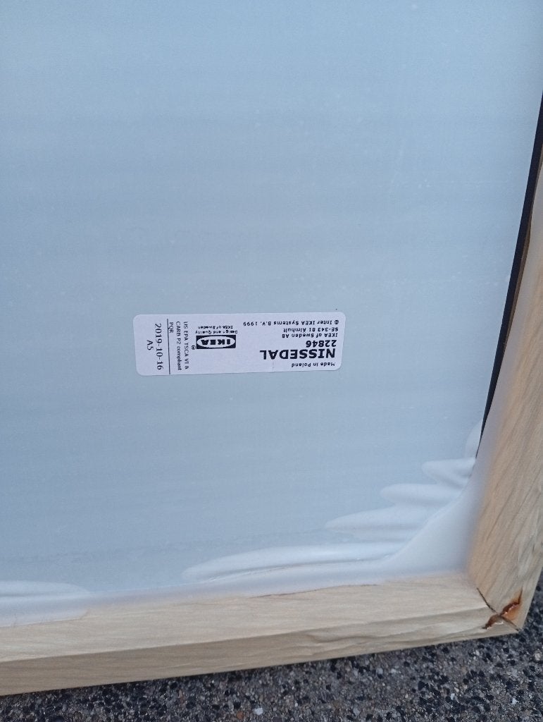 IKEA Nissedal spiegel / mirror, Ophalen, Minder dan 50 cm, Gebruikt, 100 tot 150 cm