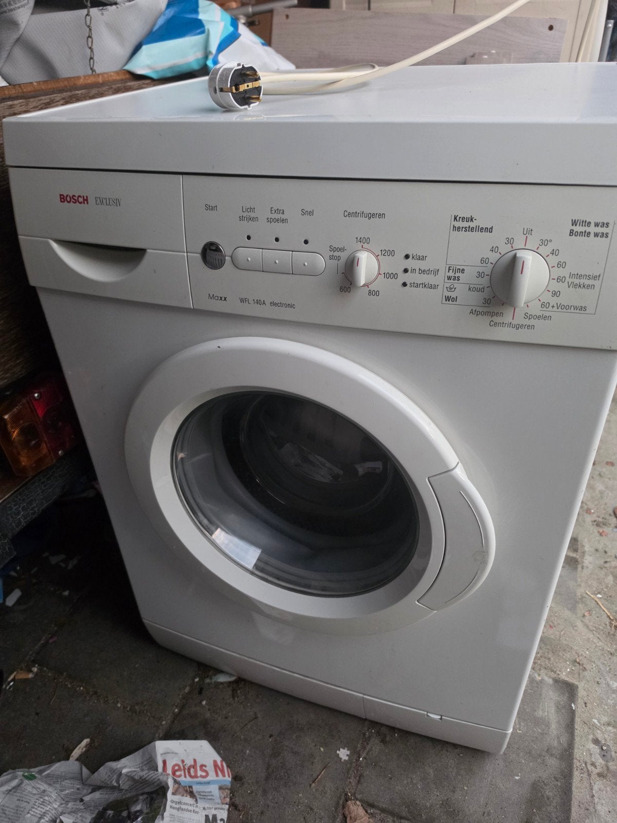 Bosch wasmachine