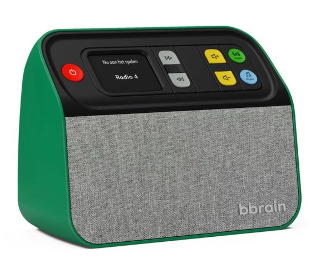 BBrain radio voor dementerende ouderen, Ophalen of Verzenden, Zo goed als nieuw, Radio