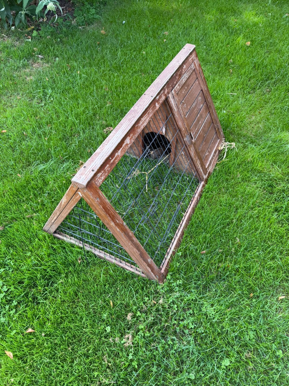 Konijnenhok(je) GRATIS, Dieren en Toebehoren, Knaagdieren en Konijnen | Hokken en Kooien, Minder dan 60 cm, Gebruikt, Ophalen of Verzenden