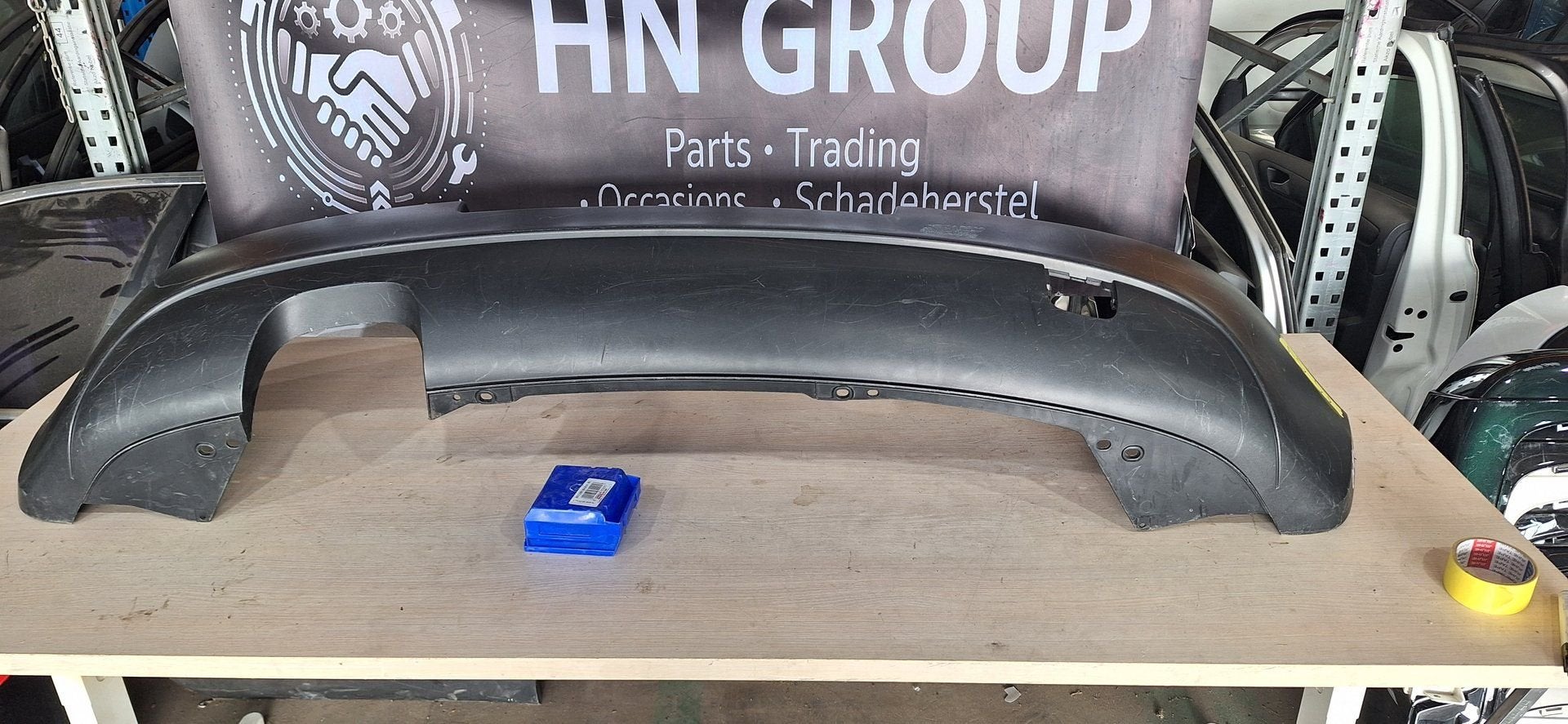 Achterbumper van een Volkswagen Golf (LC9X), Gebruikt, -, -, Ophalen of Verzenden