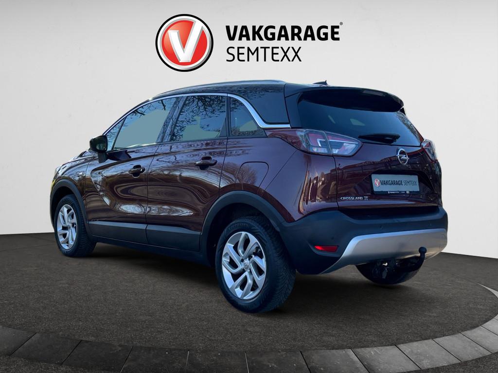 Opel Crossland X 1.2 Turbo Innovation | Automaat | Org NL |, 840 kg, Gebruikt, Leder en Stof, Origineel Nederlands