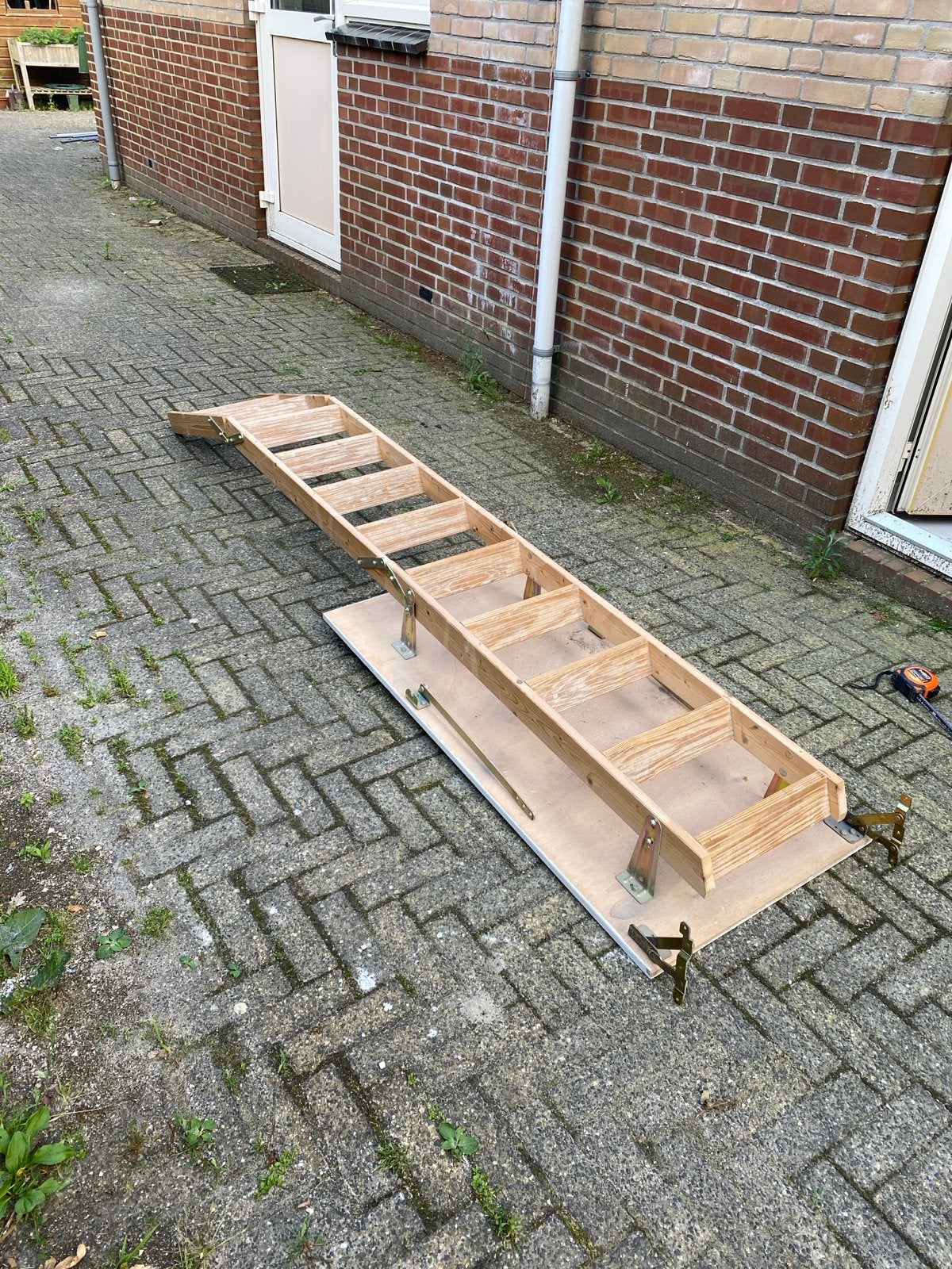 Fliso trapje - 260 cm hoog, 11 treden, Doe-het-zelf en Verbouw, Ophalen, Gebruikt, Trap, Opvouwbaar of Inschuifbaar