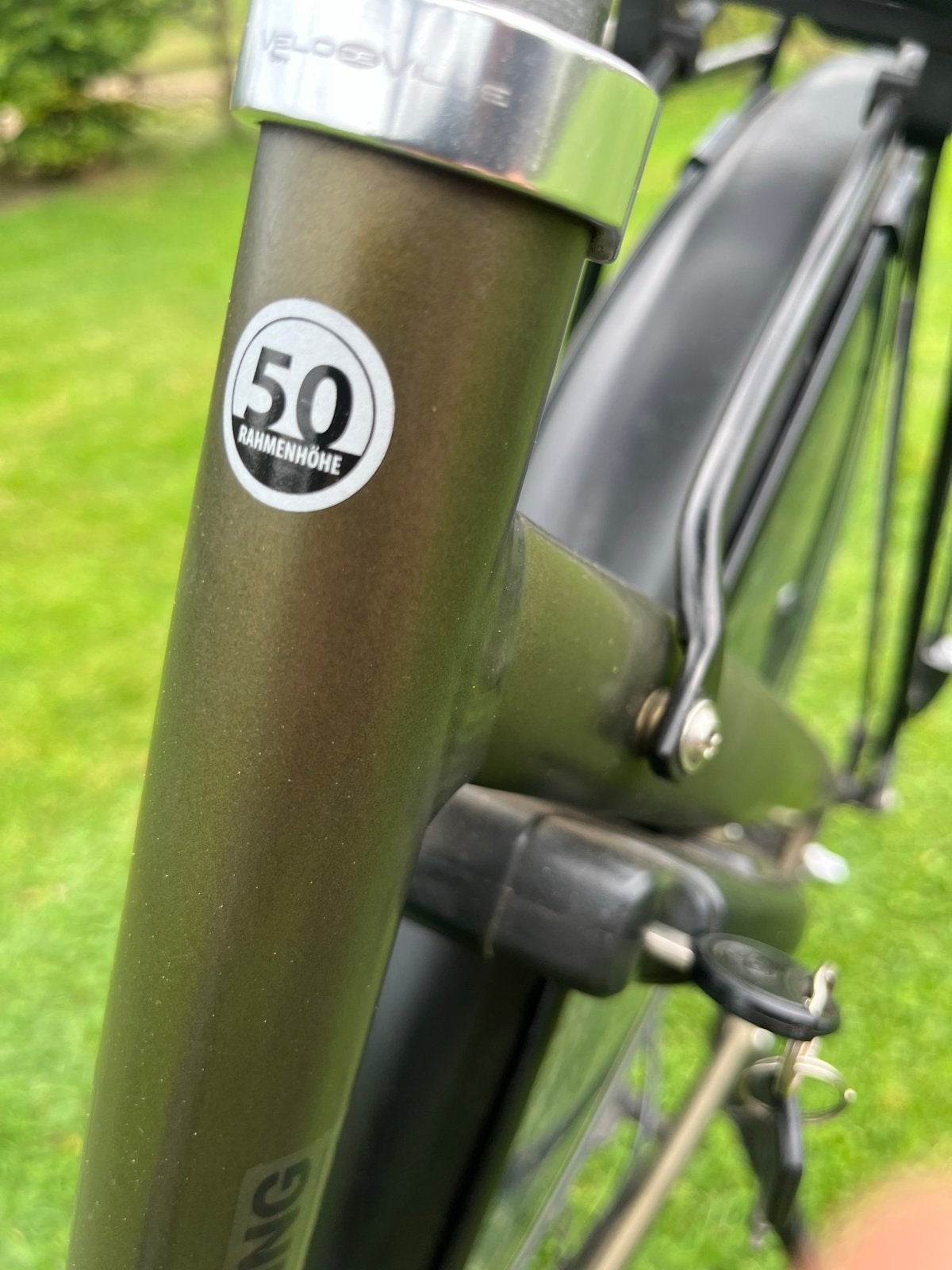 Trekking Veloville AEB 490 - Frame 50cm, Zo goed als nieuw, 47 tot 51 cm, 50 km per accu of meer, Ophalen