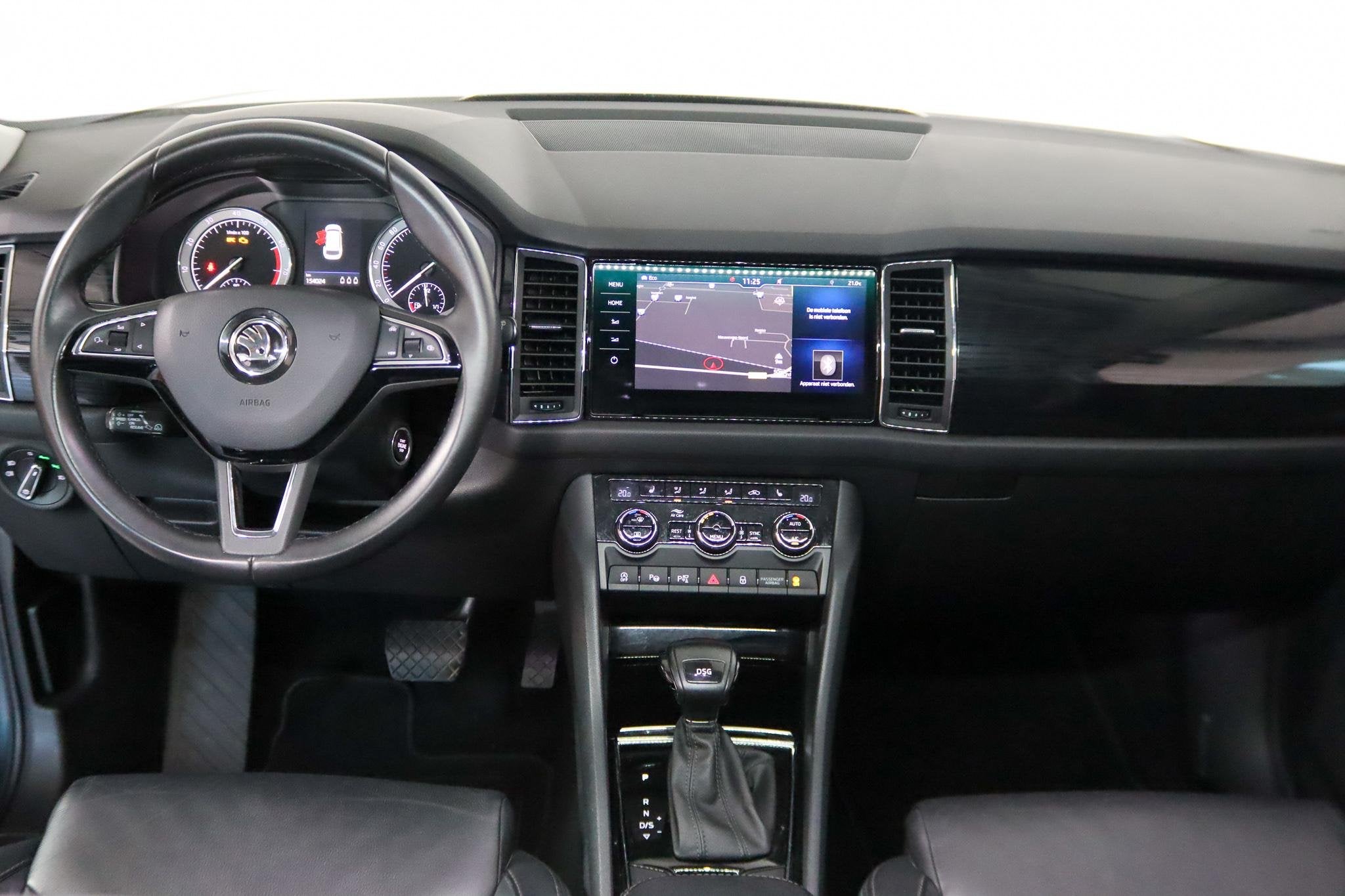 Skoda Kodiaq 1.5 TSI Style Business 7-Persoons Trekhaak, Vol, Auto's, 1525 kg, 4 cilinders, 7 stoelen, Bedrijf