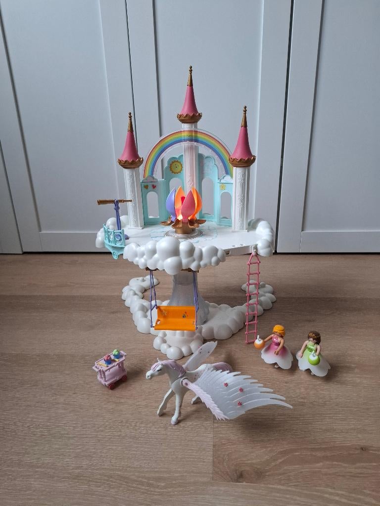 Playmobil 71359 regenboogkasteel, Ophalen, Zo goed als nieuw, Complete set