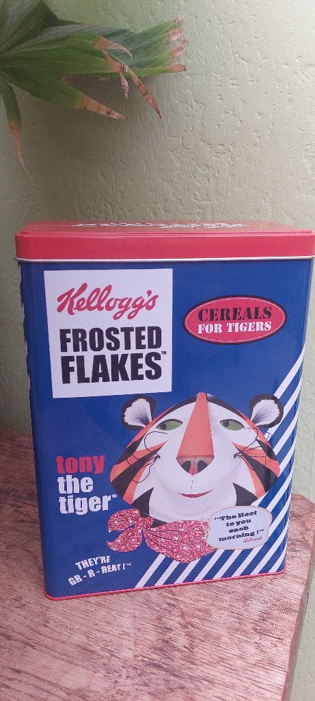 originele Blikken doos Kellogg's, Ophalen of Verzenden, Nieuw, Overige, Overige merken