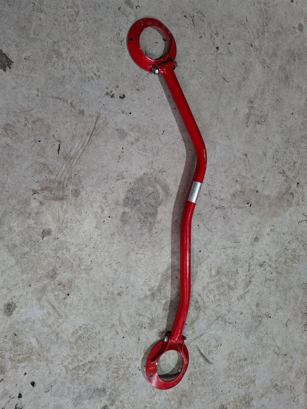 Wiechers Sport veerpootbrug VW Polo I-III - Rood, Ophalen