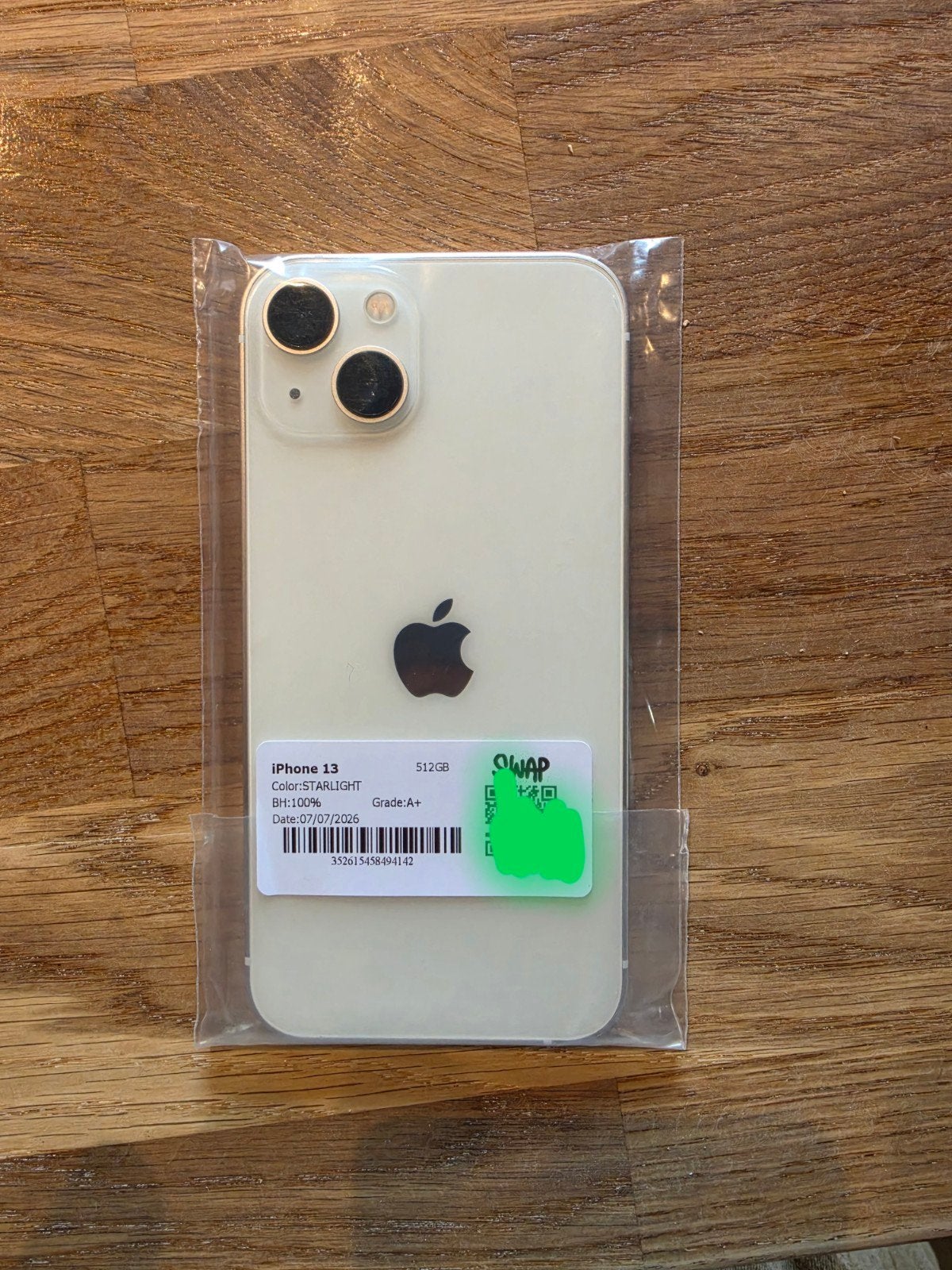 nieuwe iphone 13 512 gb, 512 GB, Wit, Nieuw, IPhone 13