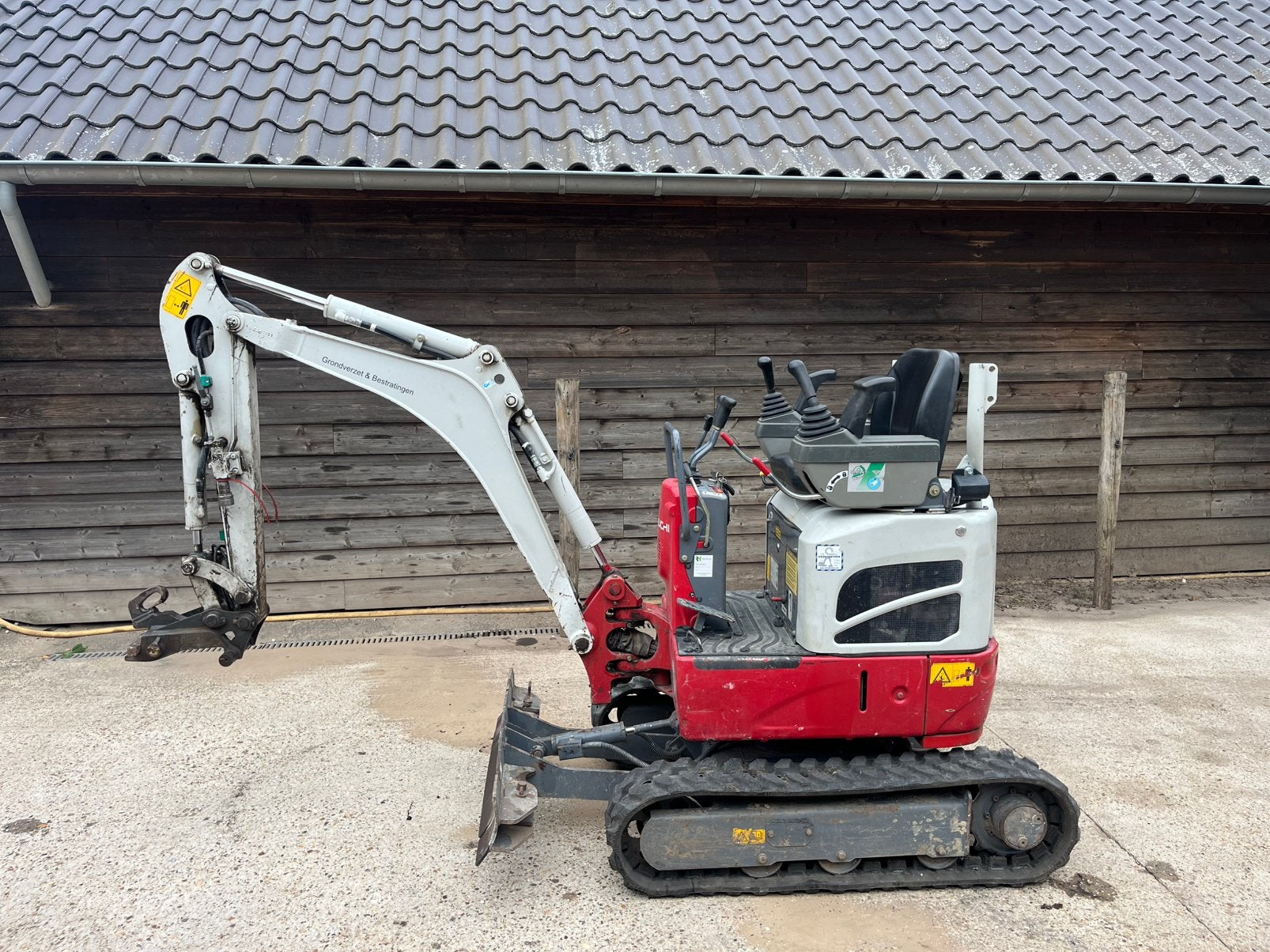 Takeuchi TB210R 2018 900h, Ophalen of Verzenden, Graafmachine
