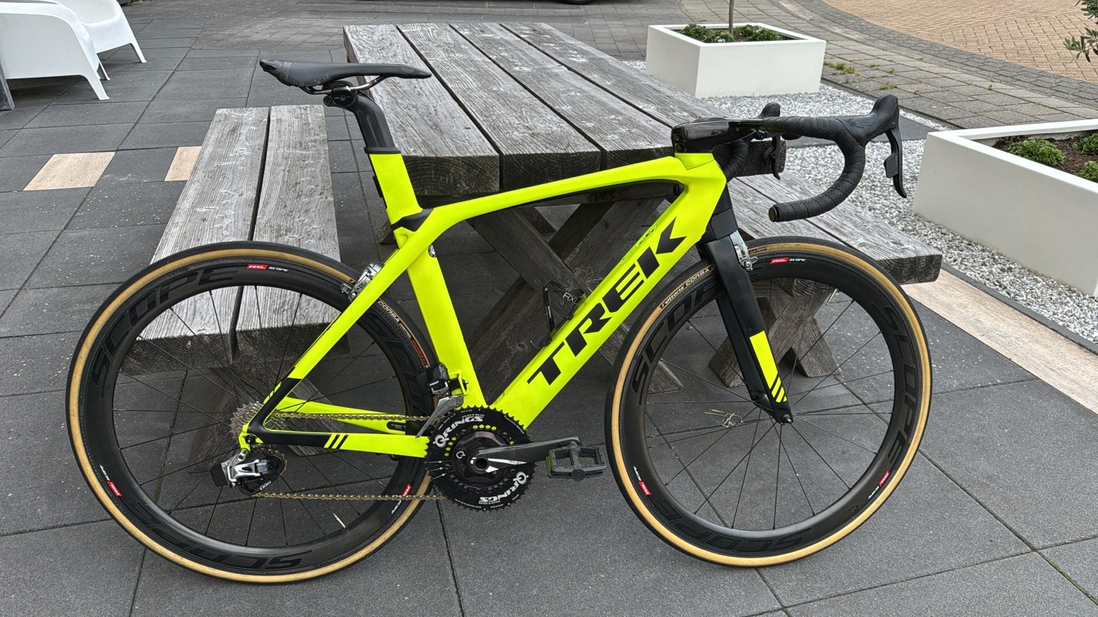 Trek Madone 9.0 Custom met SRAM Red en Powermeter, 28 inch, Gebruikt, Carbon, Meer dan 20 versnellingen