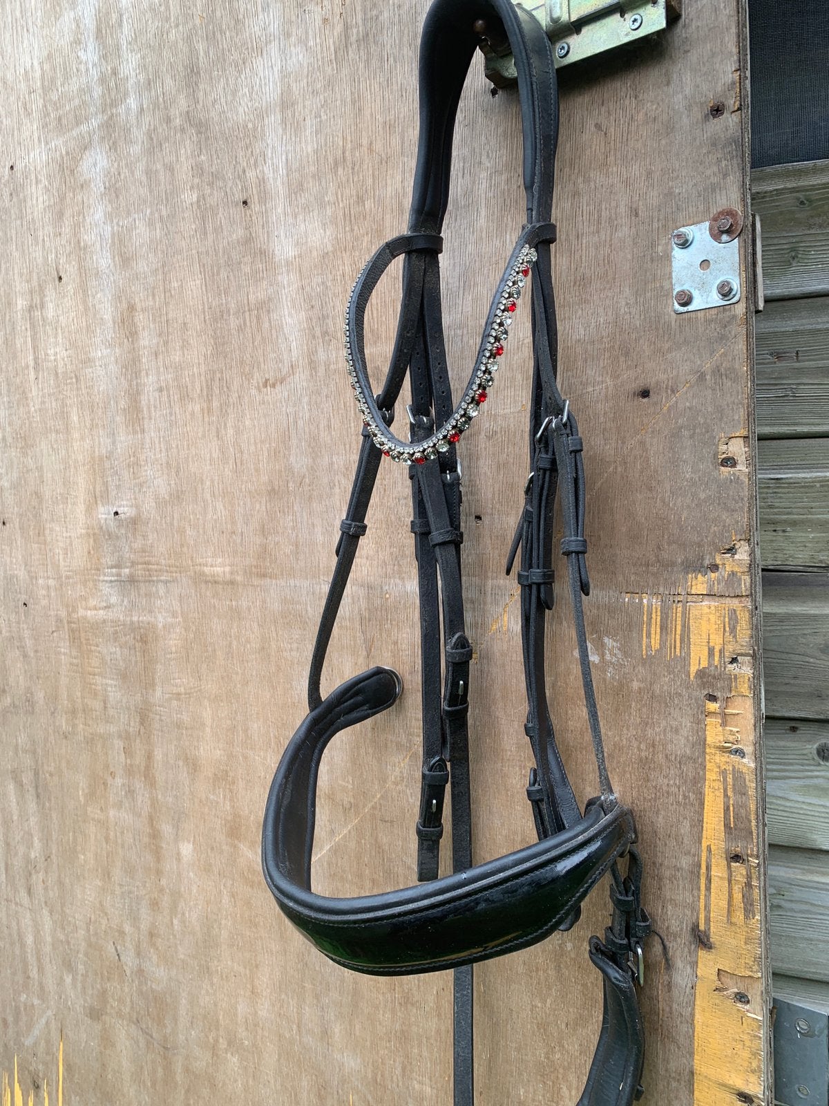 Bridle2fit stang en trens hoofdstel Full, Dieren en Toebehoren, Paarden en Pony's | Hoofdstellen en Tuigage, Grijs, Ophalen of Verzenden