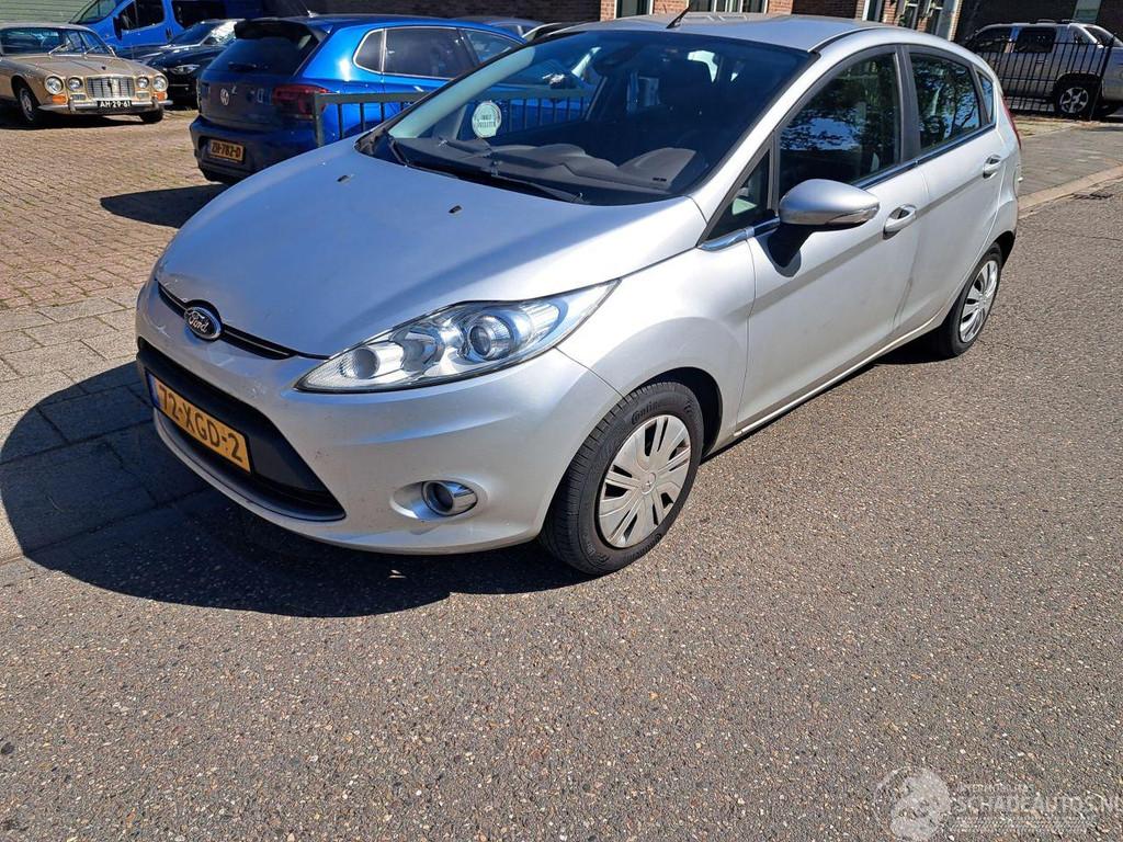 Ford Fiesta 1.6 tdci titanium (km 93689 nap) (bj 2012), Auto diversen, Ford, Zilver of Grijs, Hatchback, Handgeschakeld