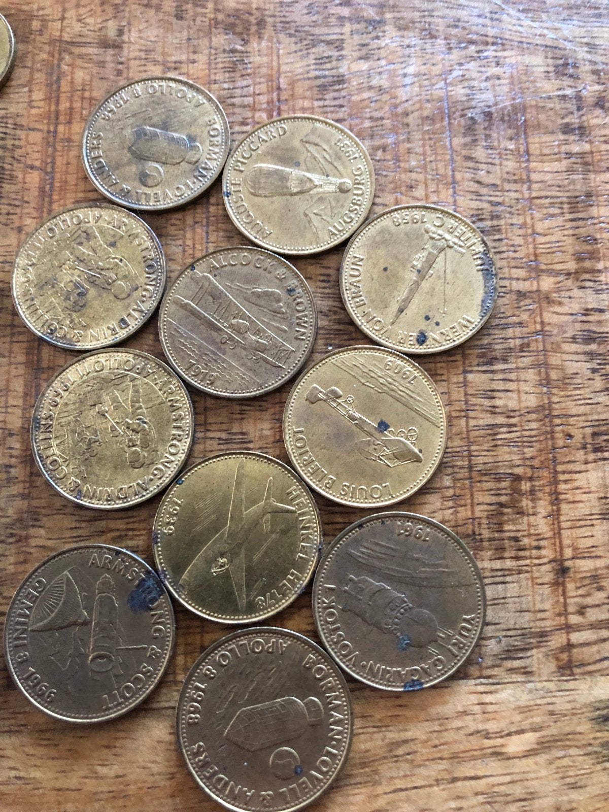 Diverse collectie penningen en munten 150 stuks, Postzegels en Munten, Ophalen of Verzenden, Overige materialen, Buitenland