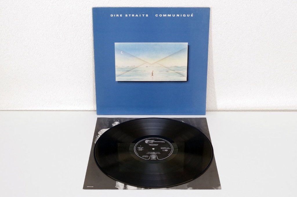 Dire Straits Communique album LP 12'' vinyl, Cd's en Dvd's, Vinyl | Rock, LP, Gebruikt, Inclusief binnenhoes, Ophalen of Verzenden