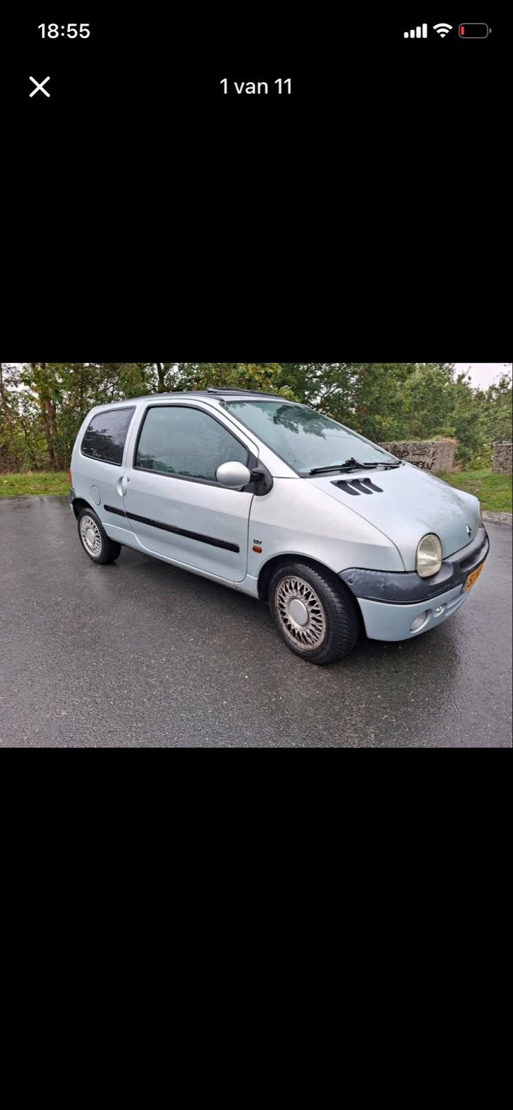 Renault Twingo 1.2 16V Dyna 2005 2001 Grijs, Auto-onderdelen, Ophalen, Renault