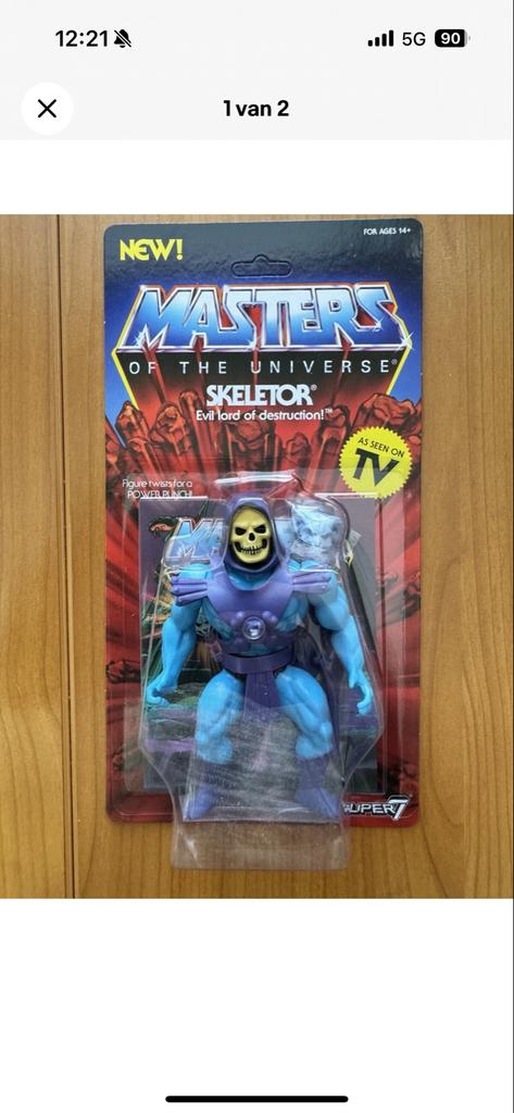 Masters of the Universe Skeletor Actiefiguur - Nieuw in Verp, Ophalen of Verzenden, Nieuw