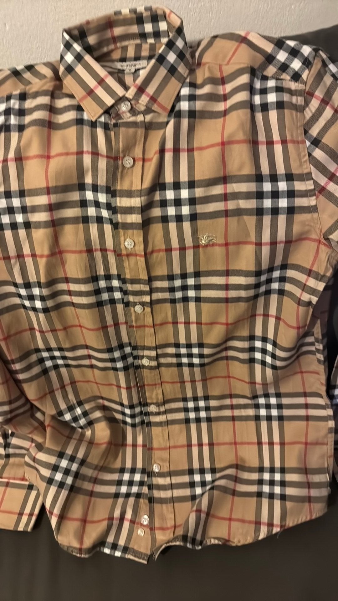 Burberry’s overhemd, Kleding | Heren, Overhemden, Ophalen of Verzenden, Nieuw, Beige, Halswijdte 39/40 (M)