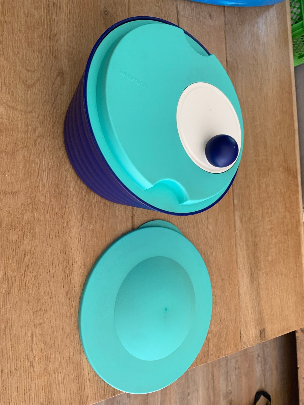 Tupperware Slaslinger - Blauw/Turquoise, Tupperware, Blauw, Overige typen, Ophalen of Verzenden