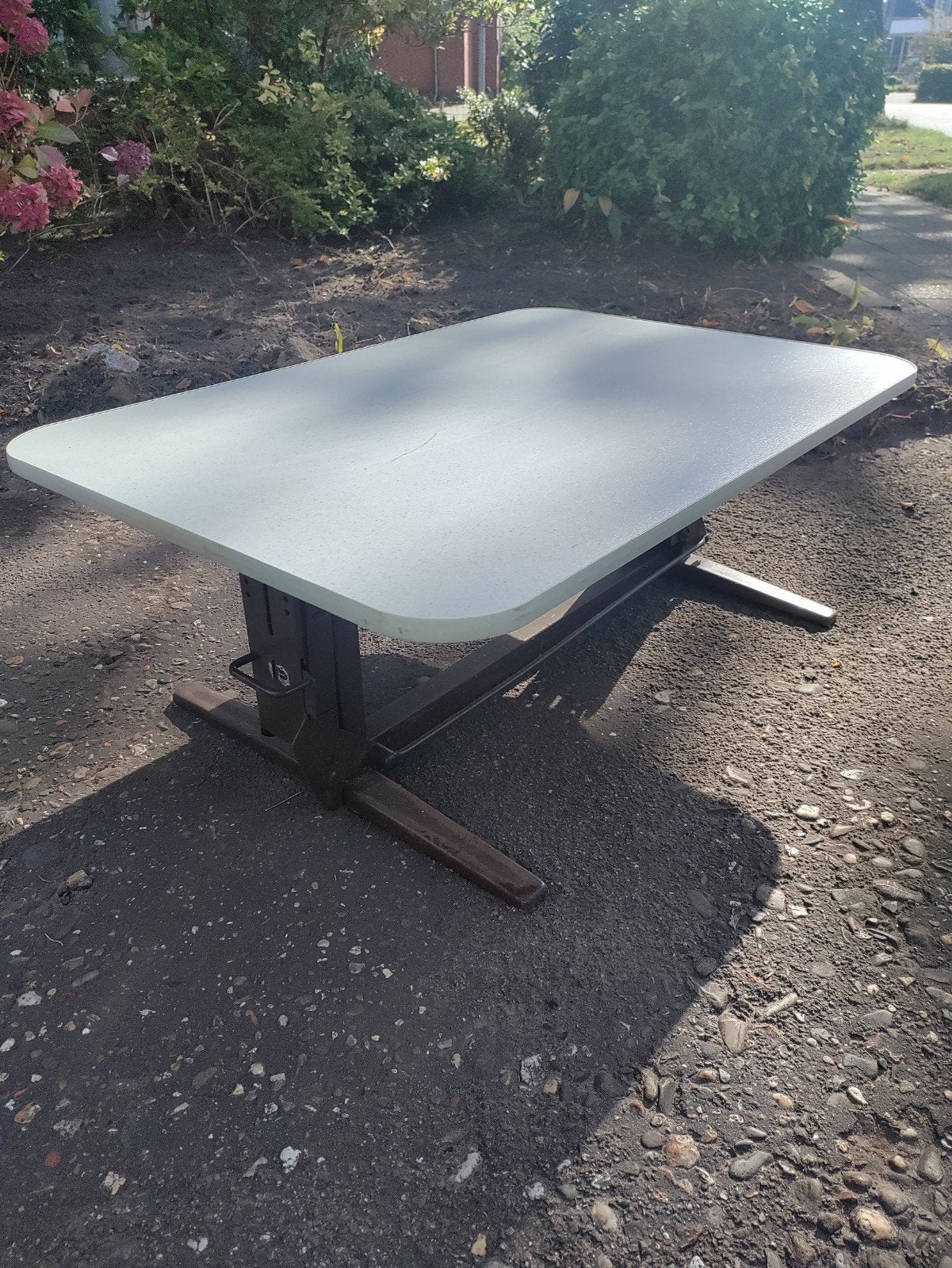 Hoog-Laag Tafel voor Camper/Caravan - 90x60cm, Caravans en Kamperen, Ophalen, Gebruikt, Campingtafel