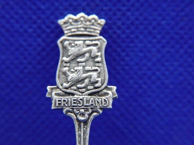 Lepeltje: Friesland Provinciewapen, Antiek en Kunst, Antiek | Bestek, Verzenden