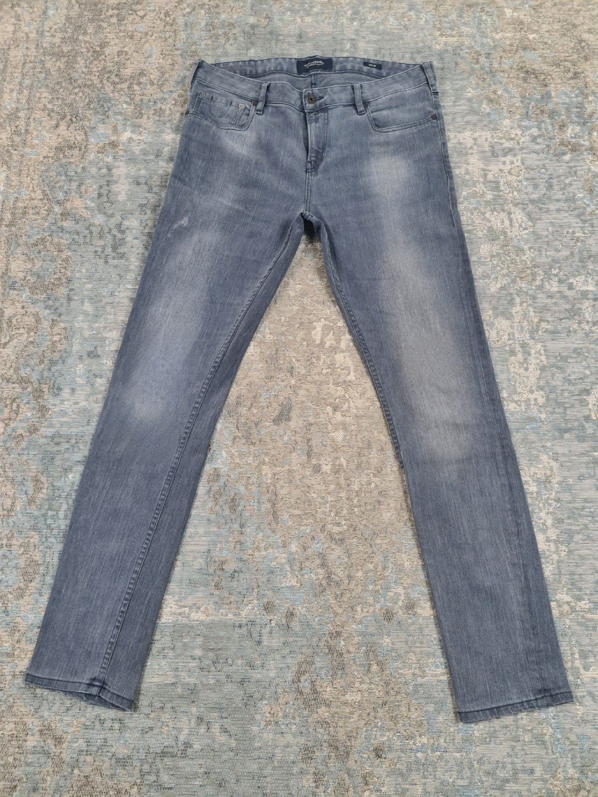 Scotch and Soda SKIM W34 L34 Skinny STRETCH Bronno3434 Grijs, https://scotch-soda.eu/pages/contact, Ophalen of Verzenden, Zo goed als nieuw