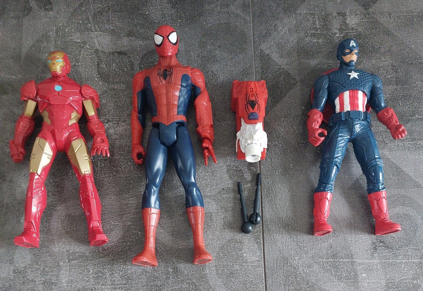 Marvel poppen incl spiderman, Ophalen of Verzenden, Zo goed als nieuw