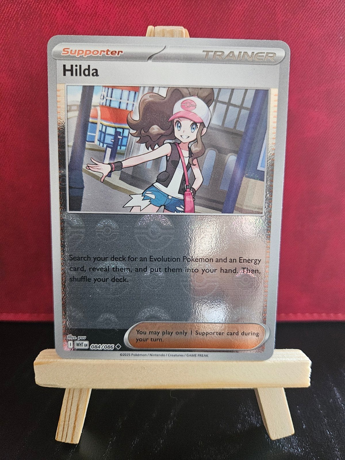 Hilda #084 (Pokéball), Ophalen of Verzenden, Zo goed als nieuw, Losse kaart