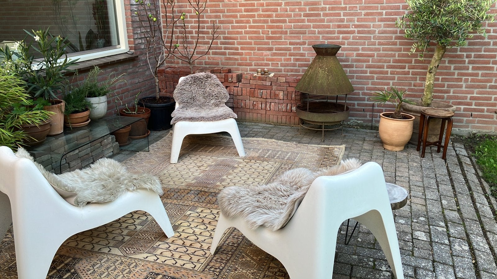 Gevraagd: 1 witte vago lounche stoel vd IKEA, Tuin en Terras, Zo goed als nieuw, Loungeset, Stoel, Ophalen