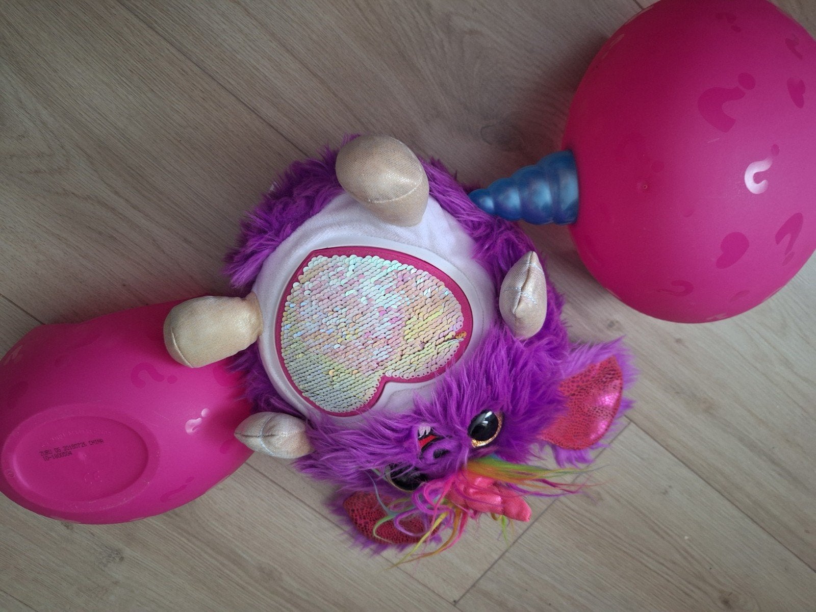 Rainbocorns Sequin Surprise Eenhoorn Knuffel, Ophalen of Verzenden, Zo goed als nieuw, Overige typen