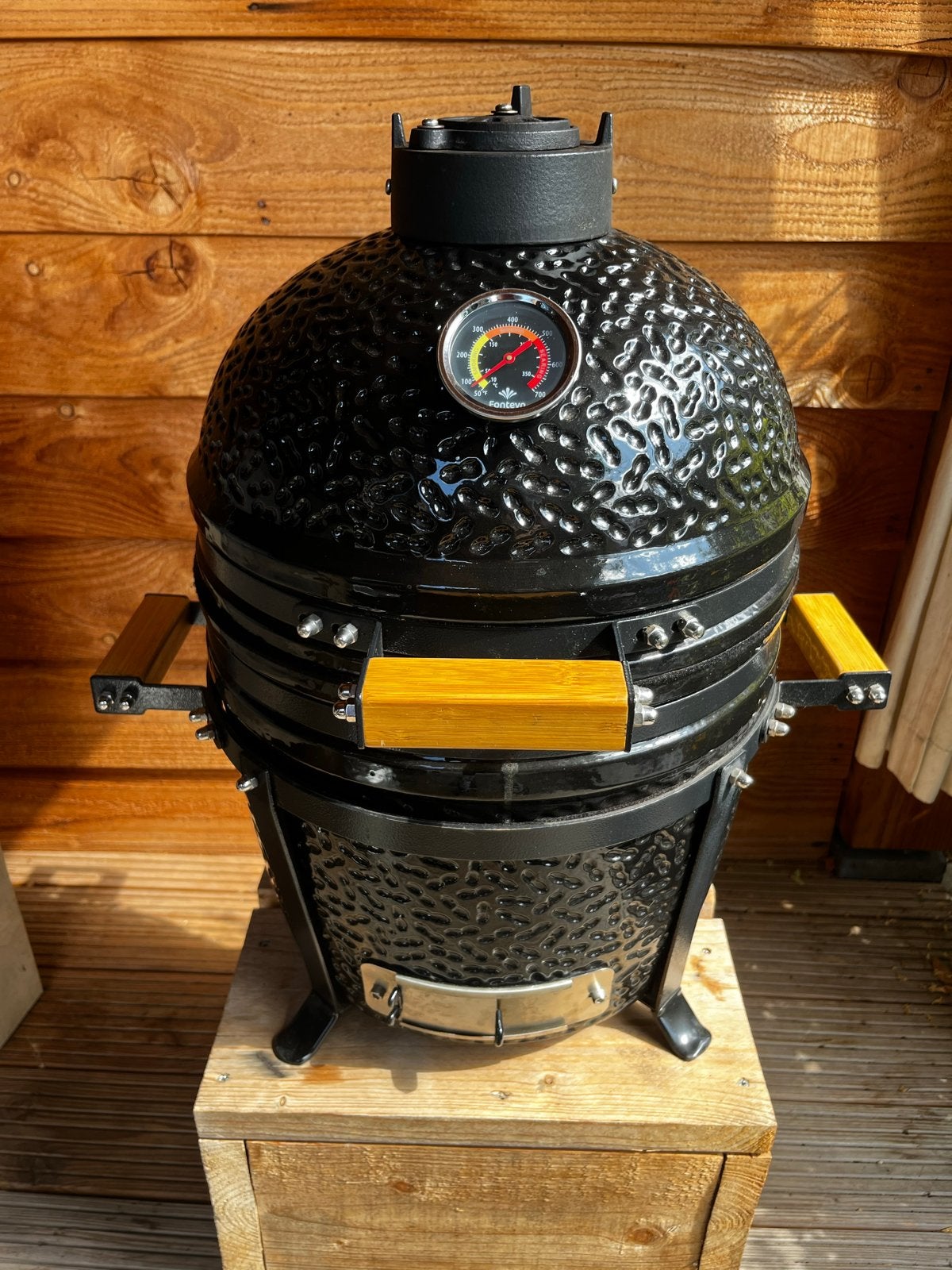 Kamado BBQ - Compact, Ophalen, Zo goed als nieuw
