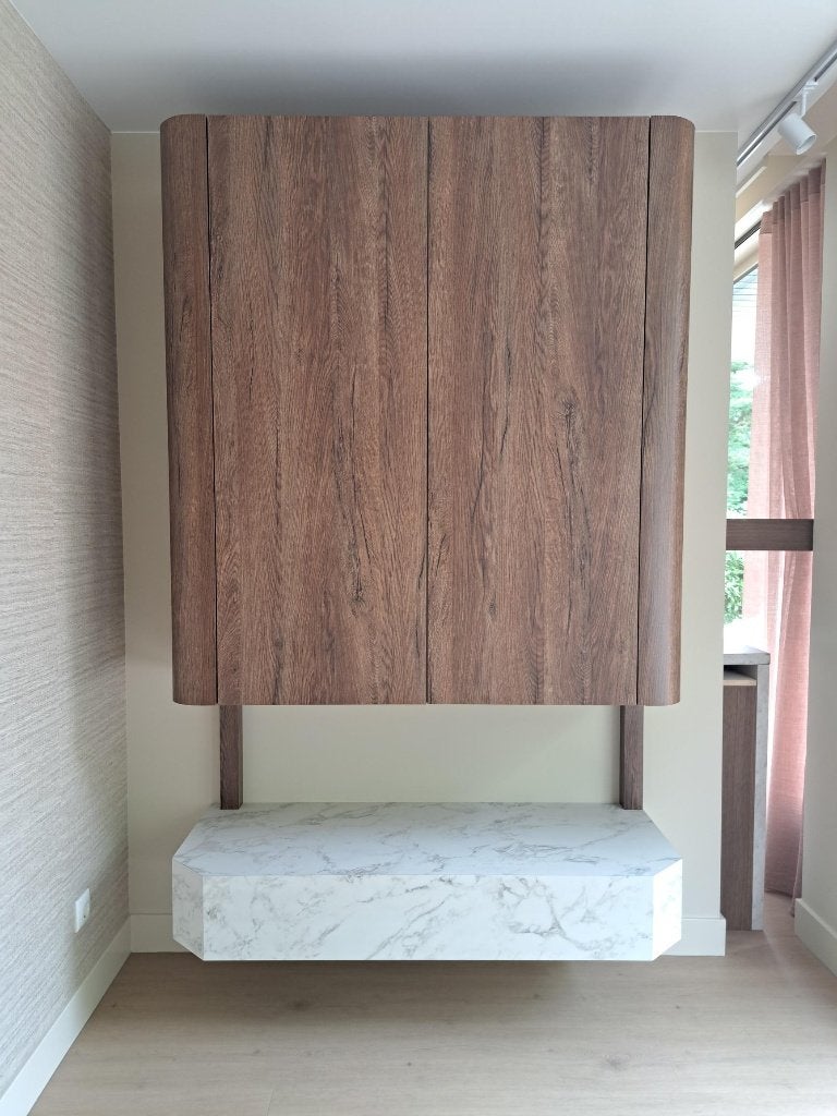 haardmeubel, Ophalen of Verzenden, Nieuw, Hangende haard, Elektrische haard