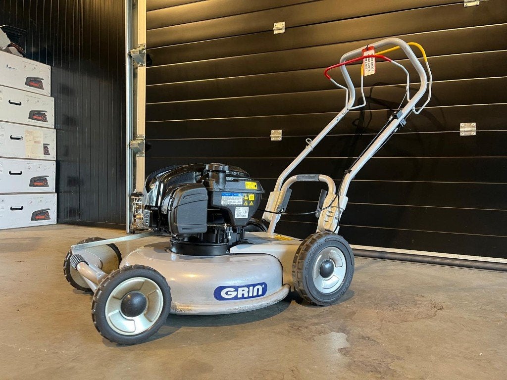 GRIN HM53A mulchmaaier – demomachine, Ophalen, Mulchfunctie, Benzine-grasmaaier, 50 cm of meer