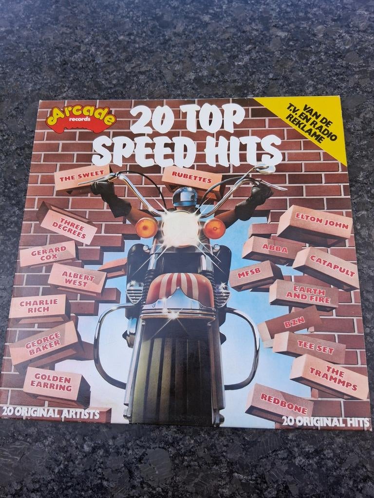 20 Top Speed Hits - Diverse Artiesten (LP), Gebruikt, Ophalen of Verzenden, 1970 - 1979, Complilatie