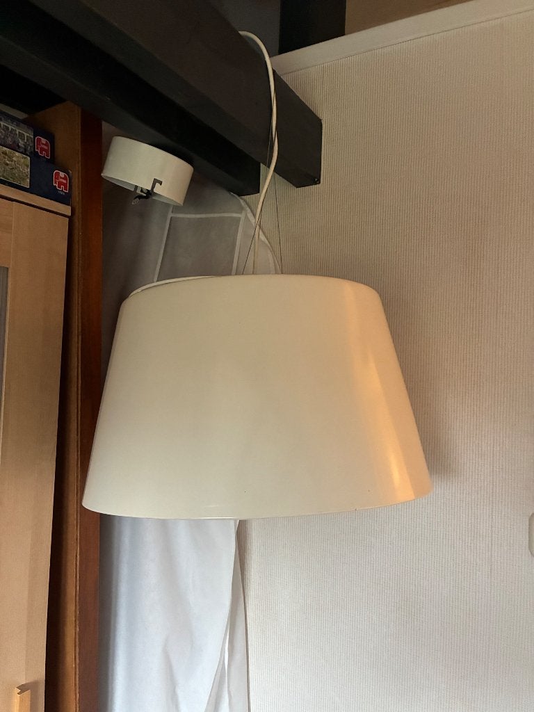 Hanglamp, Ophalen, Gebruikt, Metaal, Minder dan 50 cm