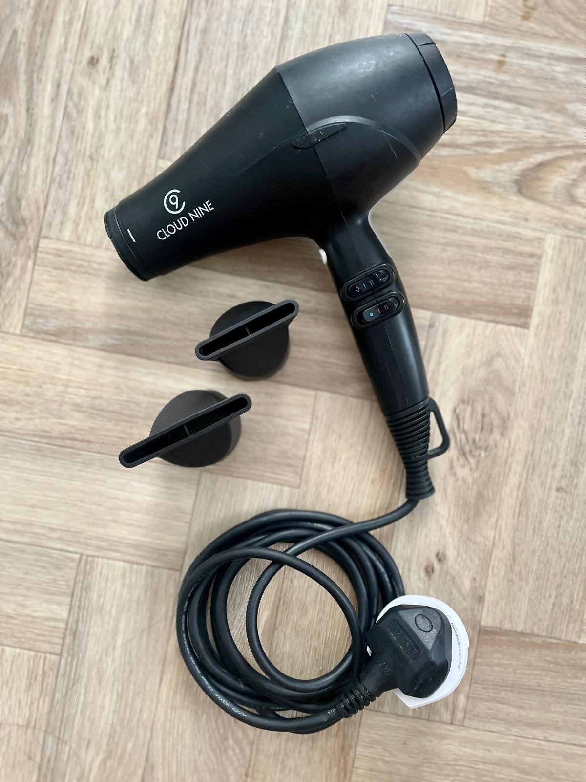 Cloud Nine Airshot Professionele Föhn - Inclusief 2 blaasmon, Ophalen, Gebruikt, Haarverzorging