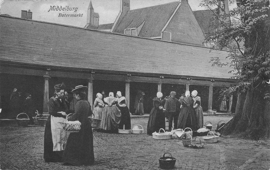 703-239-035 Middelburg Botermarkt, Verzenden, Voor 1920, Zeeland