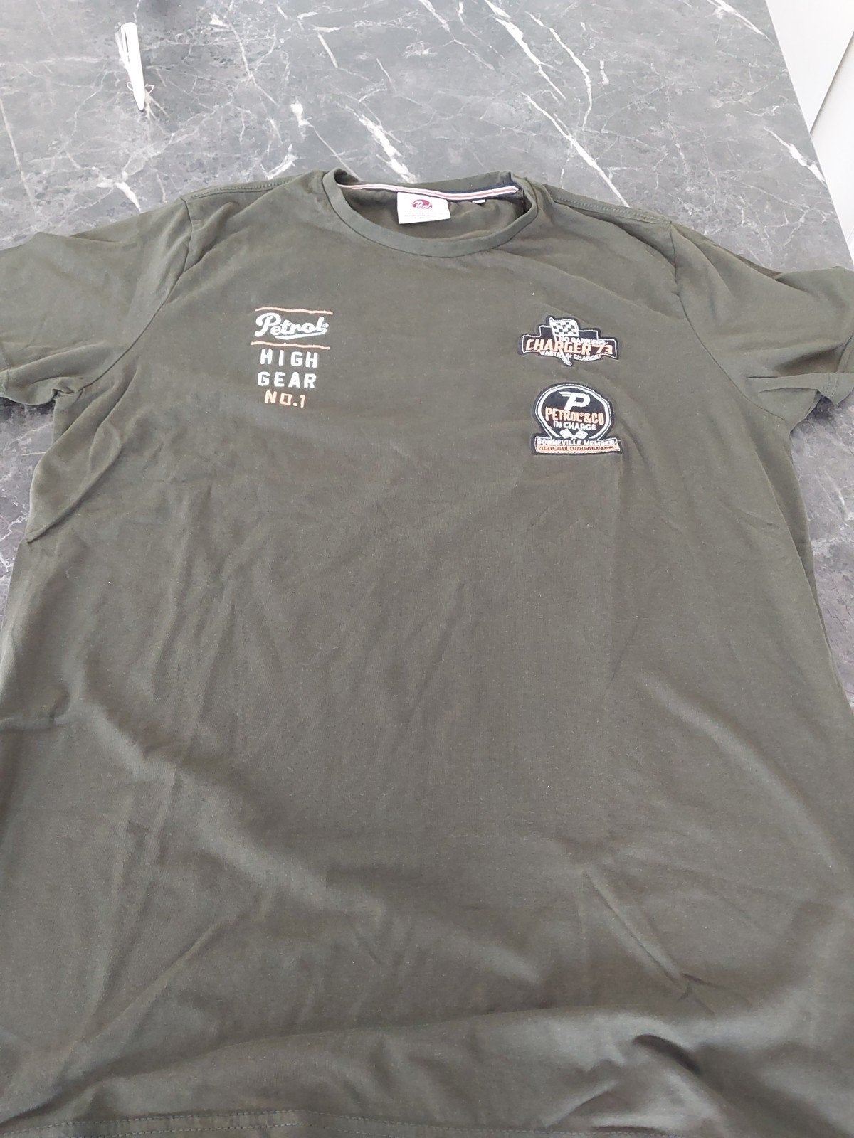 Petrol T-shirt heren - Maat XL - Zo goed als nieuw, Maat 56/58 (XL), Ophalen of Verzenden, Zo goed als nieuw, Petrol