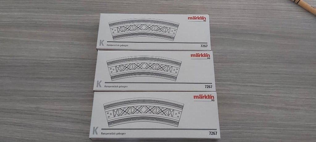 brugdeel 7267 marklin, Hobby en Vrije tijd, Modeltreinen | H0, Wisselstroom, Brug, Tunnel of Gebouw, Nieuw, Ophalen of Verzenden