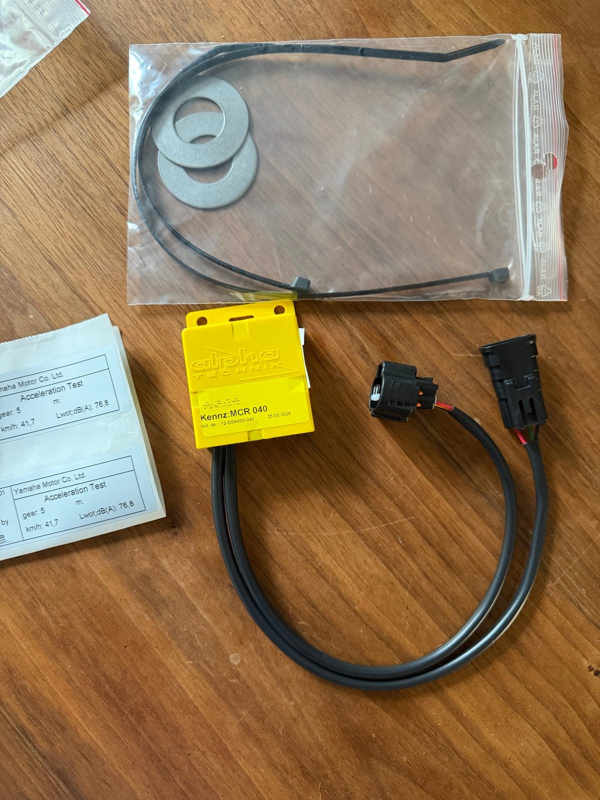 Alpha Technik MCR 040 A2 35kW drosselkit Yamaha MT-07, Motoren, Ophalen of Verzenden, Gebruikt