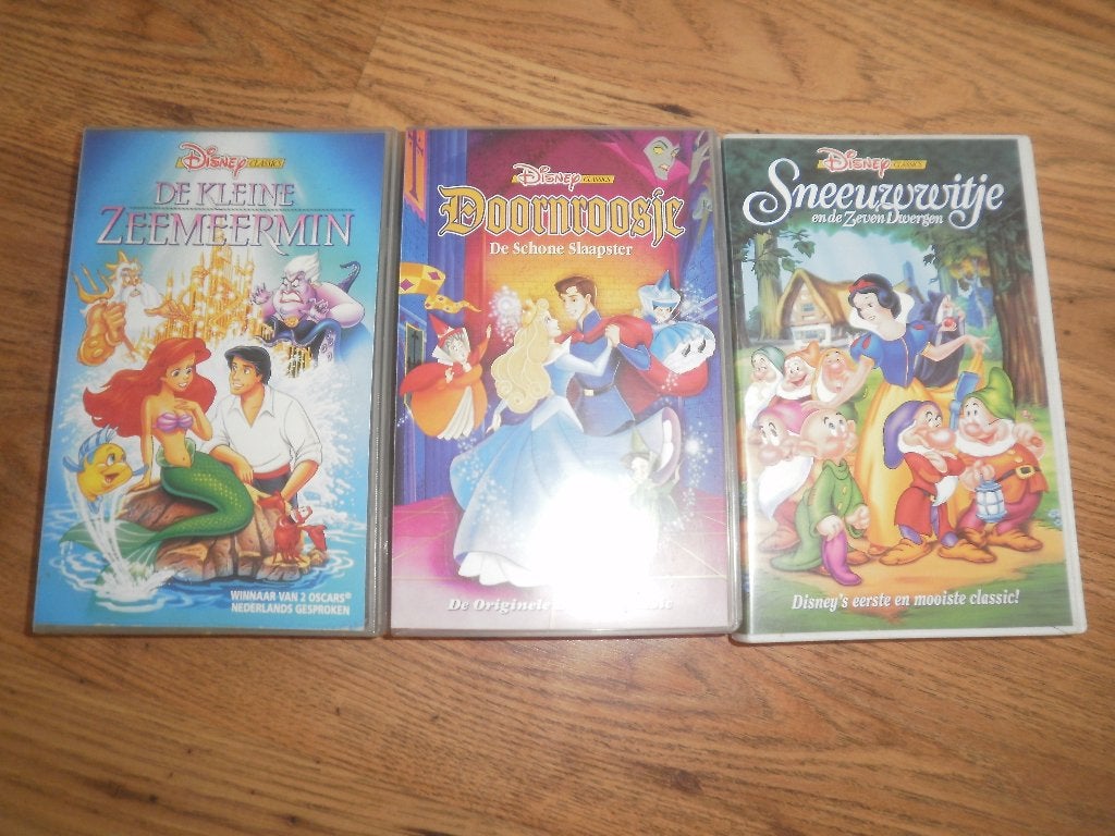DE KLEINE ZEEMEERMIN! Mooie Disney Classic Op VIDEO!, Tekenfilm, Verzenden, Alle leeftijden, Zo goed als nieuw