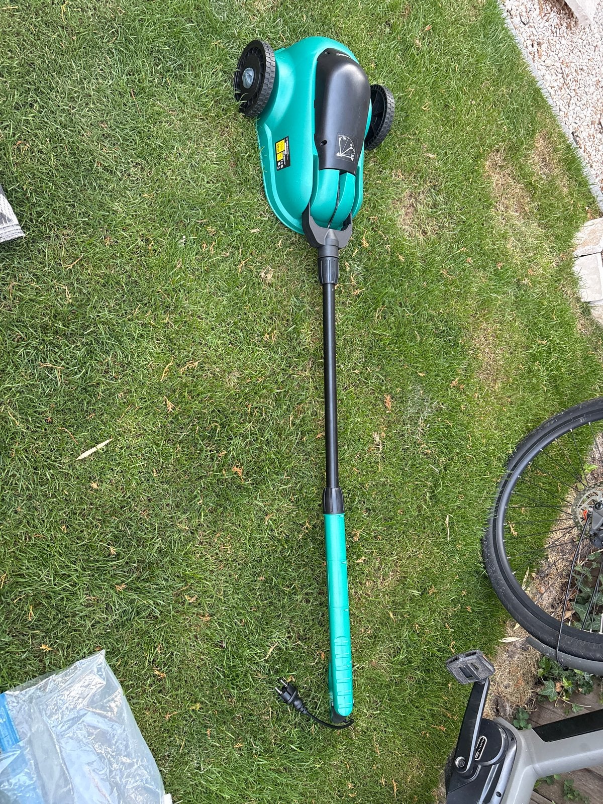 Vonroc mini grasmaaier, Ophalen, Cirkelmaaier, Gebruikt, Elektrische grasmaaier
