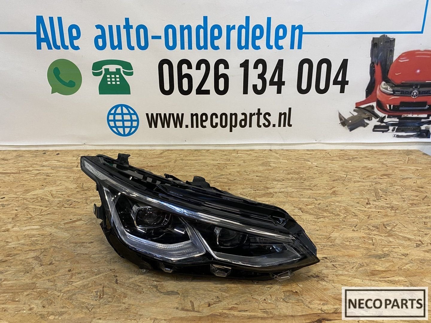 VW GOLF 8 VOL LED KOPLAMP RECHTS 5H1941060 ORIGINEEL, Gebruikt, -, Volkswagen, -