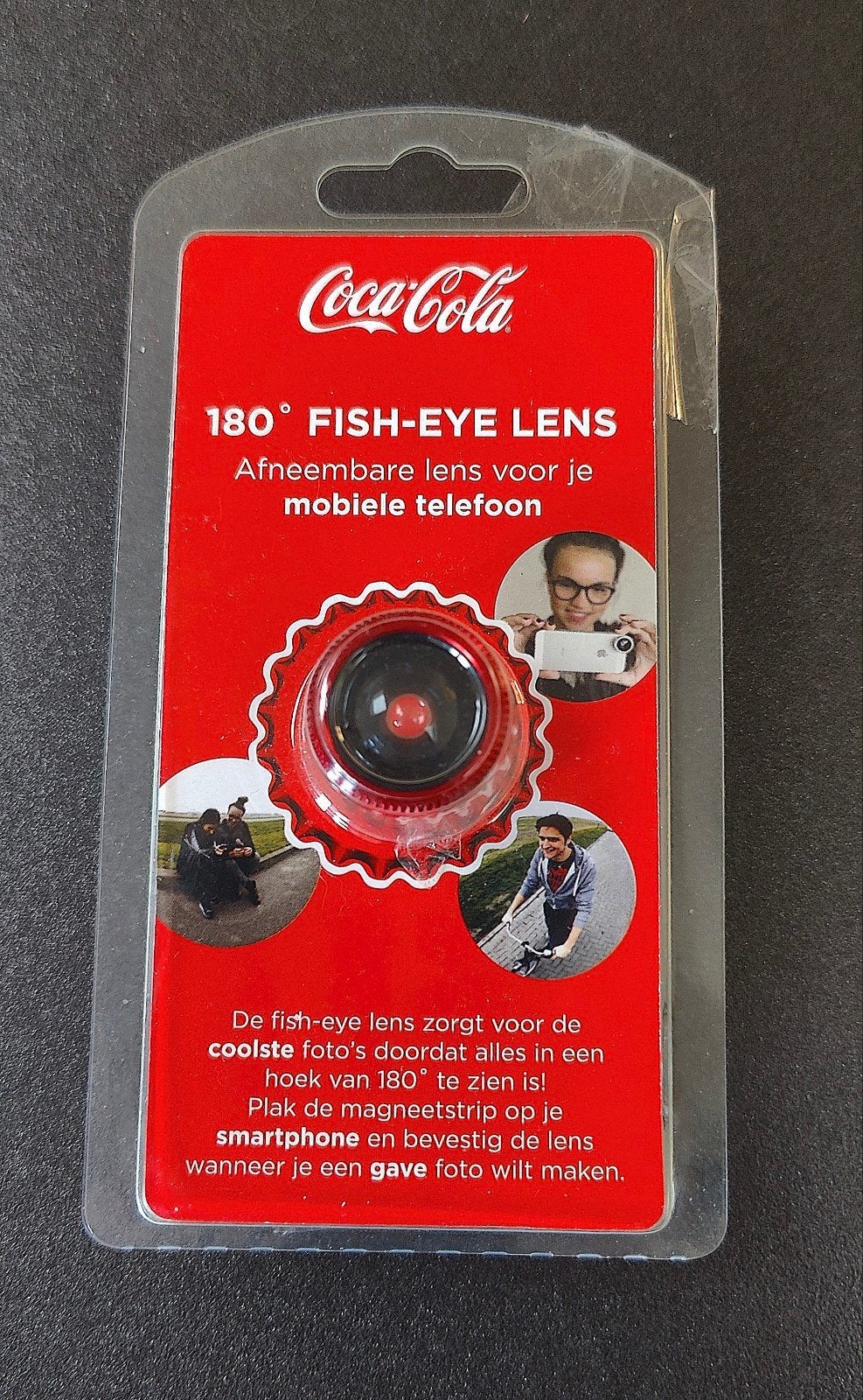 Coca-Cola 180 Fish-Eye Lens voor mobiele telefoon, Ophalen of Verzenden, Nieuw, Overige typen, Universeel
