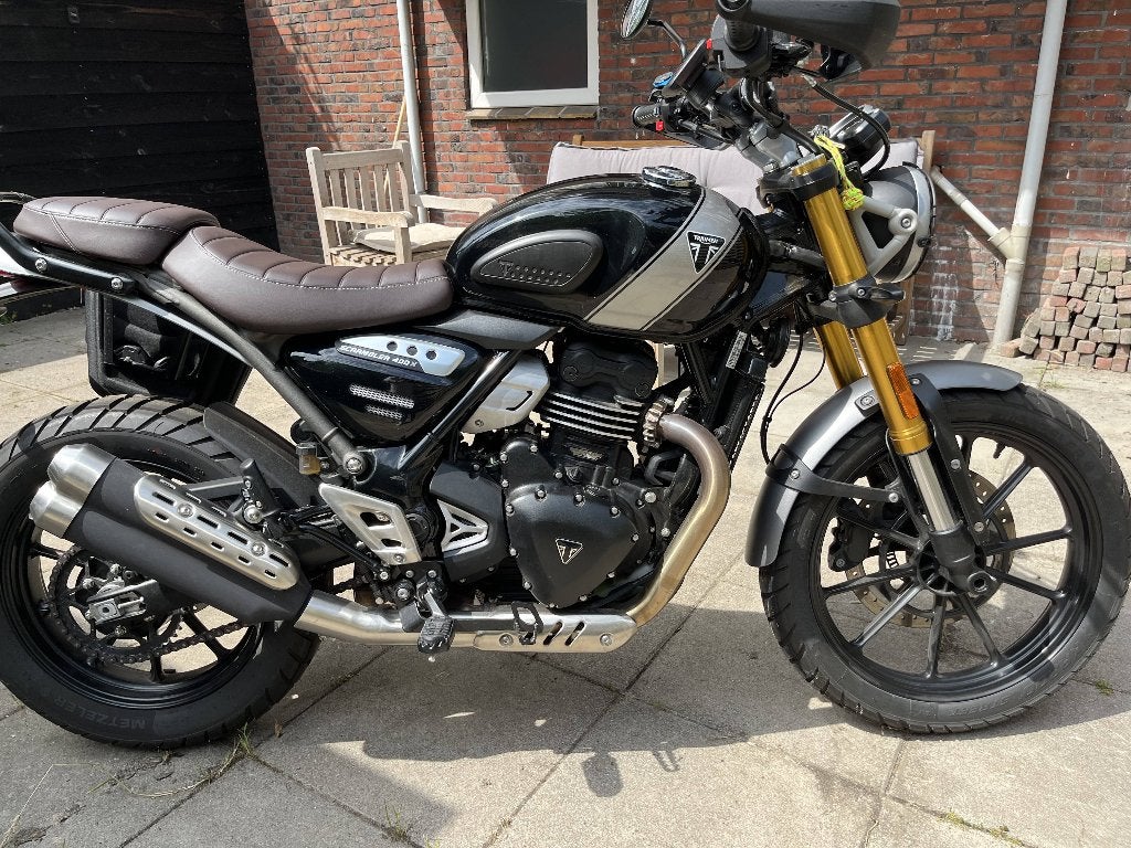 Triumph Scrambler 400X (2024), Motoren, Occasion, Particulier, 398 cc, Toermotor